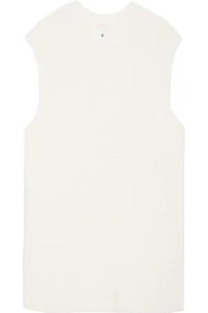 ANINE BING Olivier cable-knit vest