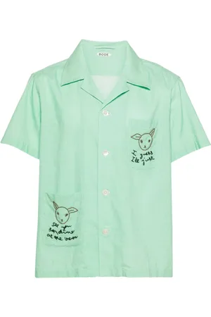 BODE See You at the Barn checked shirt