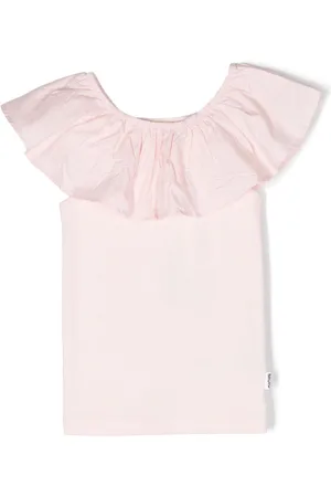 Molo Reca ruffle-collar blouse
