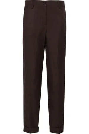 P.A.R.O.S.H. High-waist tapered trousers
