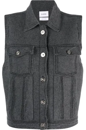 Barrie Knitted sleeveless jacket