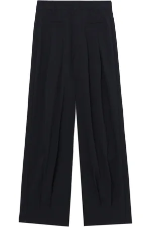 Izzue Pleated wide-leg trousers
