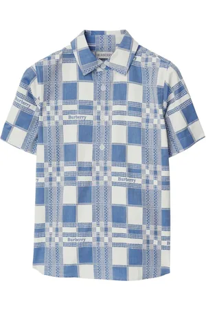 Burberry Checked cotton shirt