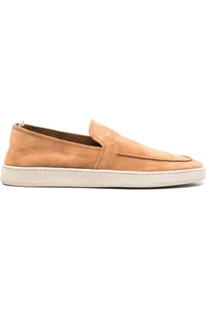 Officine creative Slip-on suede sneakers