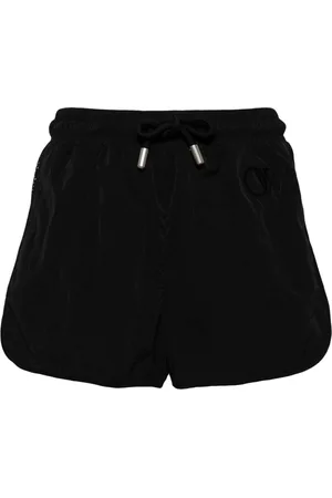 OFF-WHITE Logo-embroidered track shorts