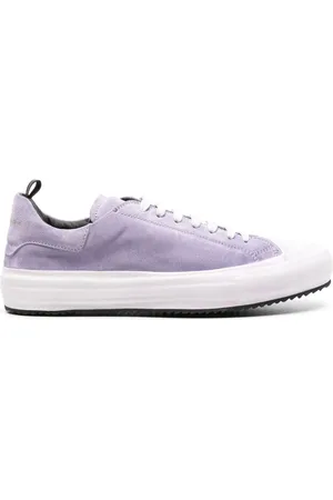 Officine creative Lace-up suede sneakers