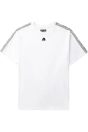 Izzue Logo-tape cotton T-shirt