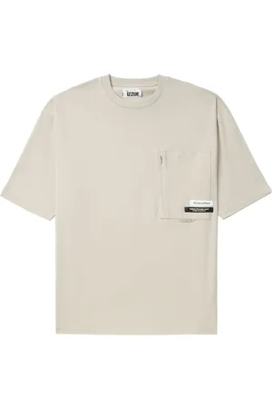 Izzue Logo-appliqué cotton T-shirt