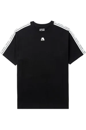 Izzue Logo-tape cotton T-shirt