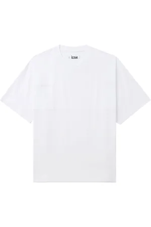 Izzue Logo-embroidered cotton T-shirt
