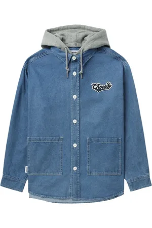 Chocoolate Logo-appliqué denim jacket