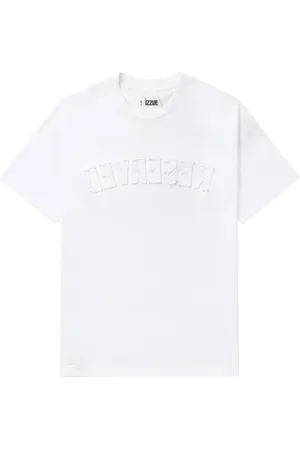 Izzue Reverse-appliqué cotton T-shirt