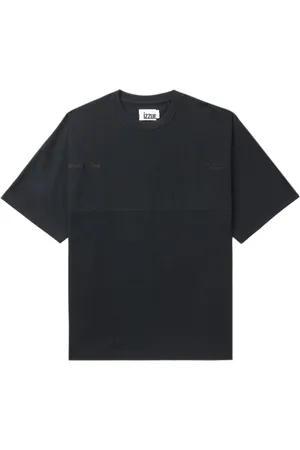 Izzue Logo-embroidered cotton T-shirt