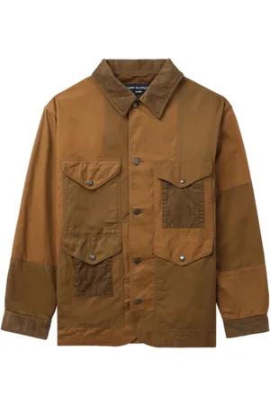 Comme des Garçons Panelled cotton shirt jacket