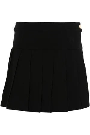 Palm Angels Monogram-embroidered mini skirt