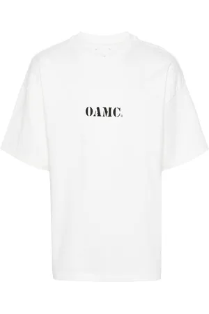 OAMC Logo-print organic T-shirt