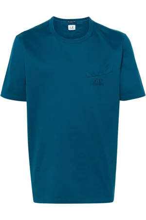 C.P. Company Logo-embroidered cotton T-shirt