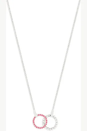 Officina Bernardi 18kt white gold Moon Eden ruby necklace