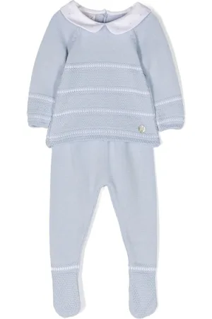 PAZ RODRIGUEZ Ribbed-knit pajama set