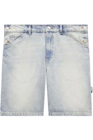 Courrèges Sailor denim shorts