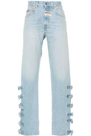MARTINE ROSE 5 Pockets straight-leg jeans