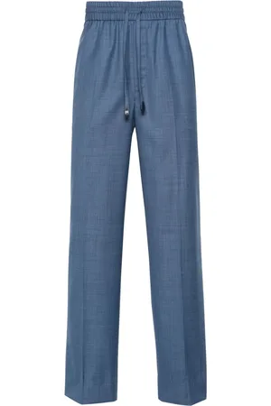 BRIONI Tapered wool trousers