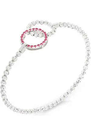Officina Bernardi 18kt white gold Moon Eden ruby bracelet