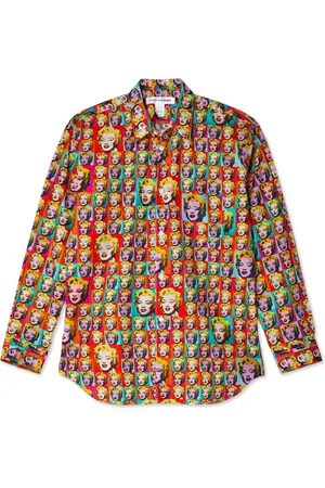 Comme des Garçons Graphic-print cotton shirt