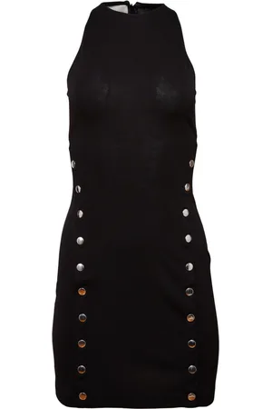 FLEUR DU MAL Racerback press-stud minidress