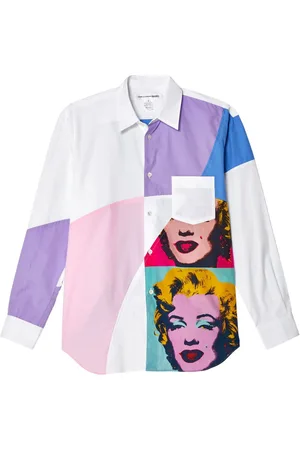Comme des Garçons Graphic-print cotton shirt