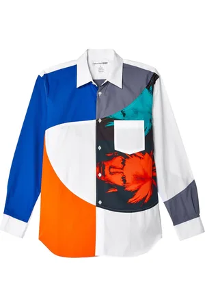 Comme des Garçons Graphic-print cotton shirt