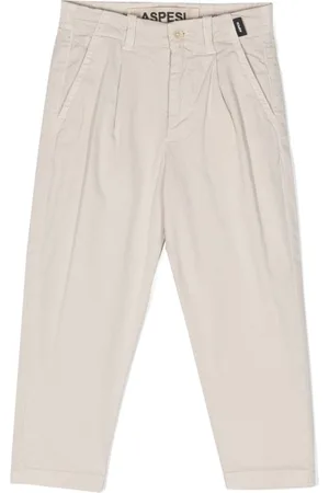 Aspesi Tapered-leg cotton chinos