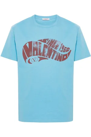 VALENTINO GARAVANI Surf-print cotton T-shirt