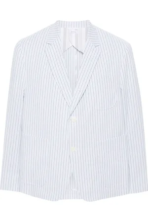 Thom Browne Seersucker striped blazer