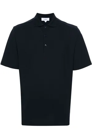 LARDINI Jersey cotton polo shirt