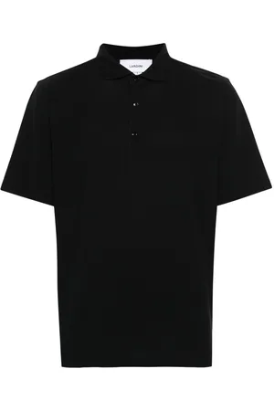 LARDINI Jersey cotton polo shirt