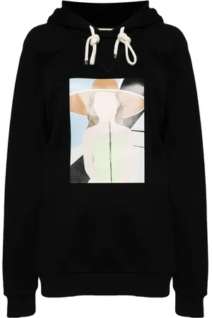 Plan C Graphic-print hoodie