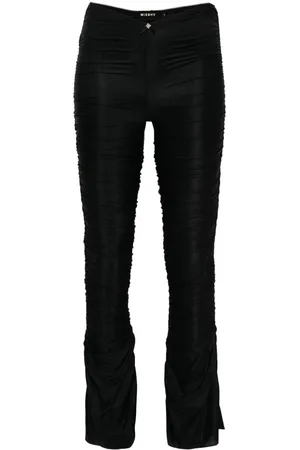 MISBHV Draped-design trousers