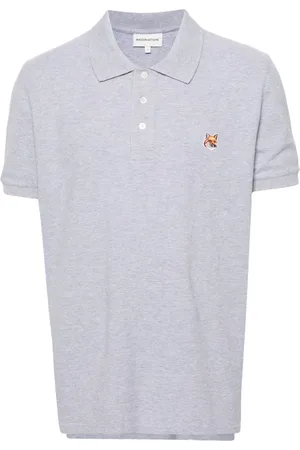 Maison Kitsuné Fox-motif cotton polo shirt