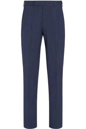 Ermenegildo Zegna High-waist slim-fit trousers