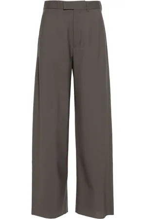 Maison Margiela Wrap-design wool trousers