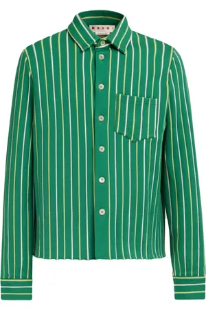 Marni Striped long-sleeve shirt