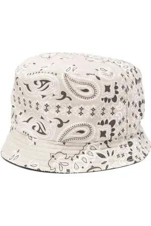 MONNALISA Paisley-print reversible bucket hat