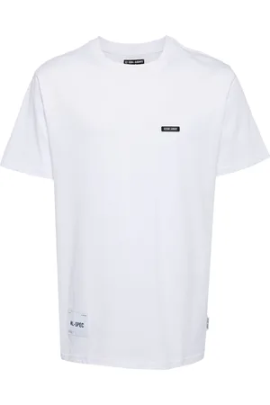 Izzue Logo-patch cotton T-shirt