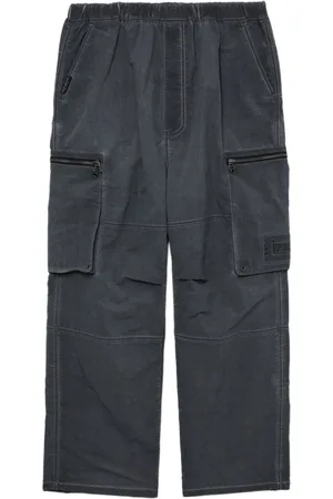 Izzue Crinkled wide-leg trousers