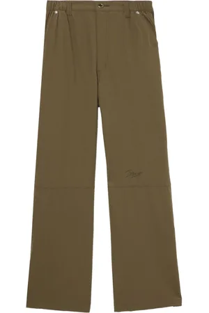 Izzue Logo-embroidered trousers