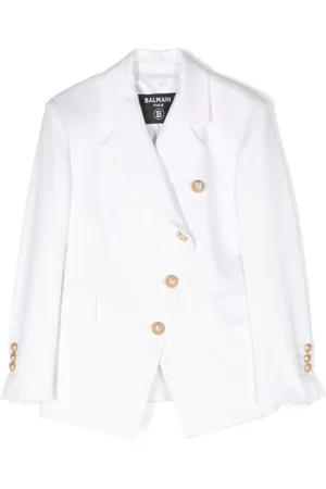 Balmain Asymmetric single-breasted blazer