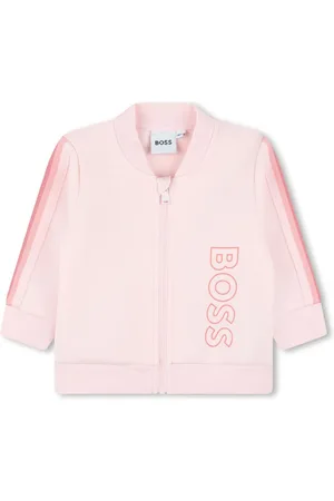 HUGO BOSS Logo-print cotton tracksuit set