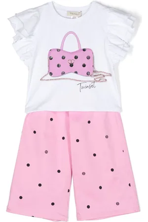 Twin-Set Polka dot trousers set
