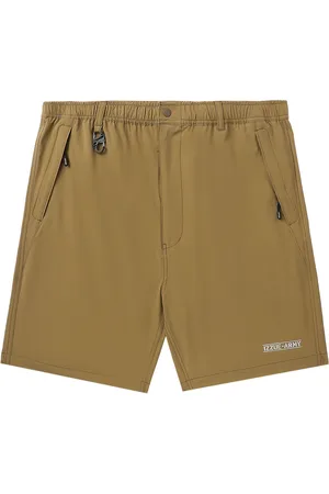 Izzue Mid-rise straight-leg shorts